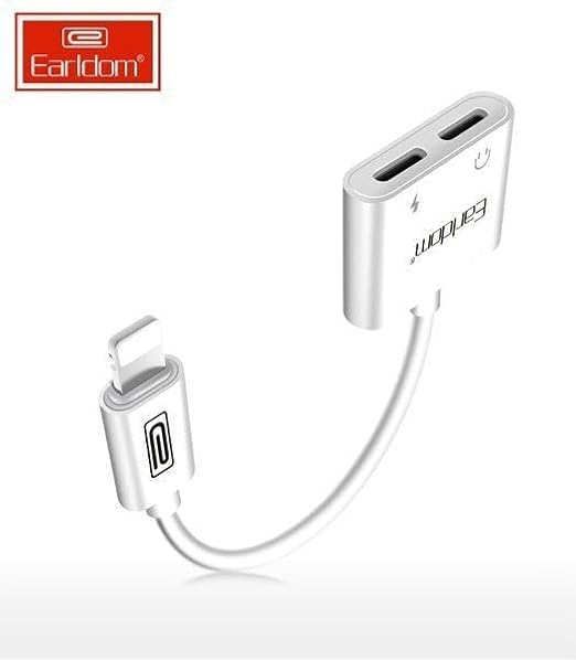 Earldom ET-OT33 2 * 1 iPhone Adapter - Gold Earldom ET-OT33 2 * 1 iPhone Adapter - Gold